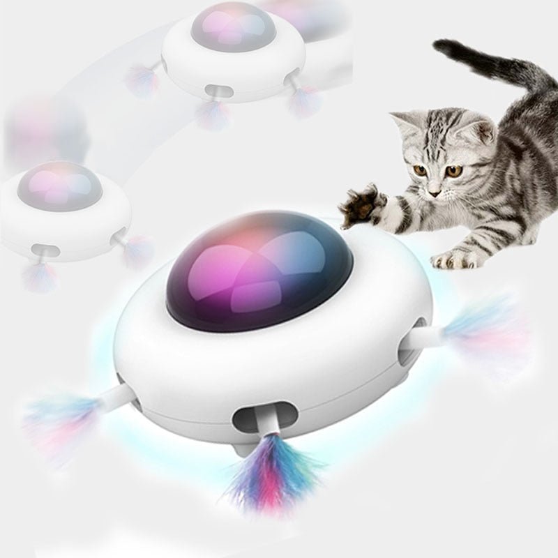 InteractivMinou™ - Jouet interactif pour chat - Fou 2 félin